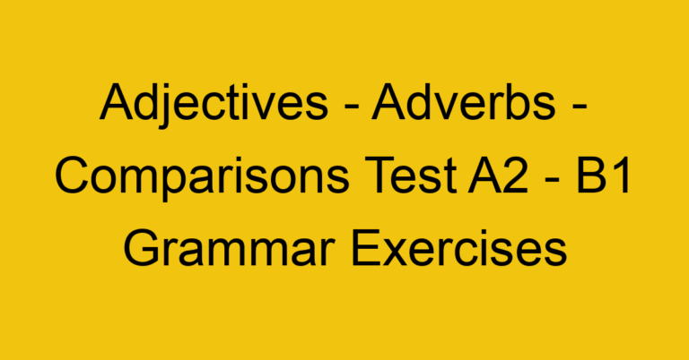 Some / Any / No - A Lot Of / Much / Many - (A) Little / (A) Few Test A2 ...