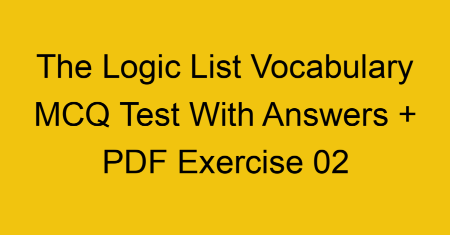 Food and Nutrition Quiz Vocabulary Test